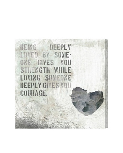 Oliver Gal Strength and Courage Giclée Canvas Print