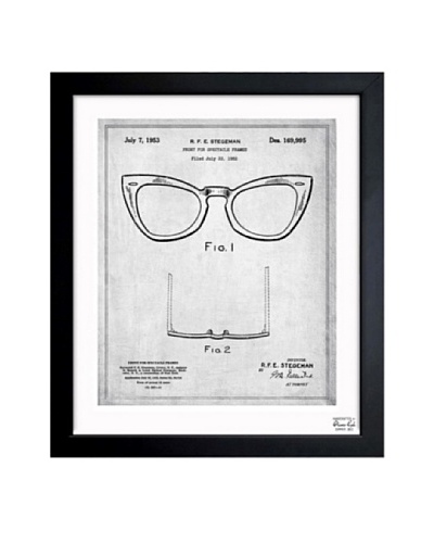 Oliver Gal Ray-Ban Wayfarer Spectacle Frame 1953 Framed Print