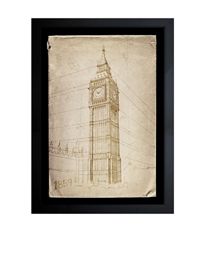 Oliver Gal Big Ben, 1859 Framed Giclée