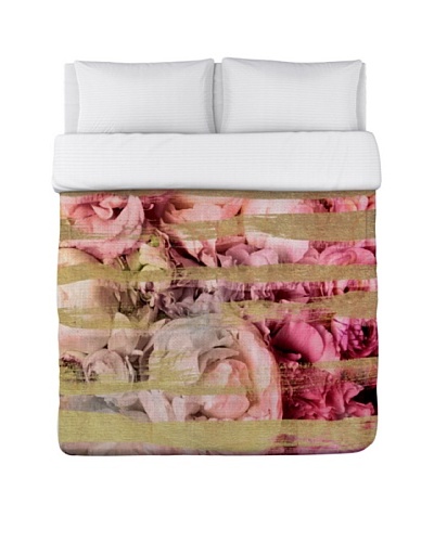 Oliver Gal by One Bella Casa Field of Roses Duvet Cover