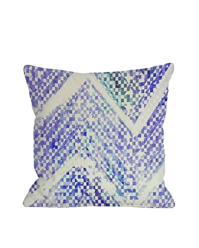 Oliver Gal by One Bella Casa Isolee Square Pillow, Blue Multi