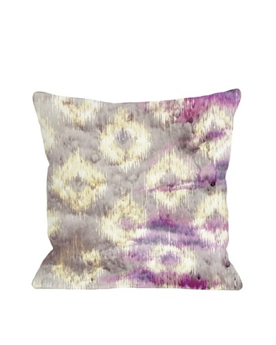 Oliver Gal by One Bella Casa Altaria Square Pillow, Pink Multi