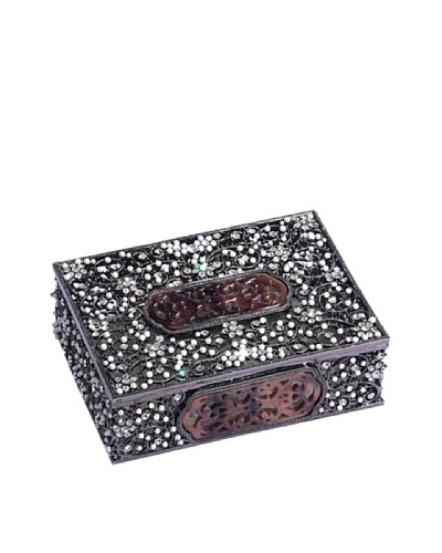 Olivia Riegel Swarovski Encrusted Queen Anne's Lace Box