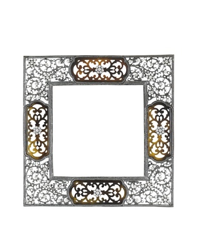 Olivia Riegel Swarovski Encrusted 4 x 4 Queen Anne's Lace Frame