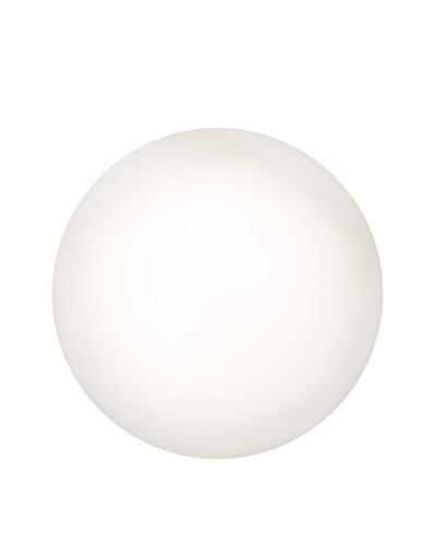 Oluce Corona 135 Wall/Ceiling Light, White
