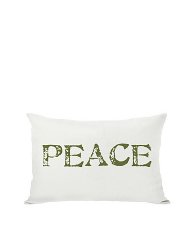 One Bella Casa Peace Reversible Pillow