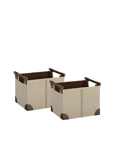 Organize It All Set of 2 Riviere Straight Baskets