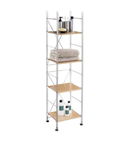 Organize It All 4-Shelf Towel Tower
