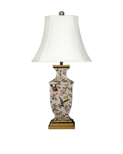 Oriental Danny Willow Bird Table Lamp