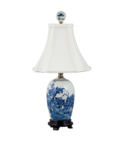 Oriental Danny Lidded Jar Table Lamp