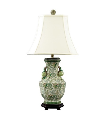 Oriental Danny Hex Vase Table Lamp