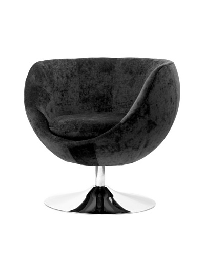 Overman International Disc Base Globus Chair, Dark Grey