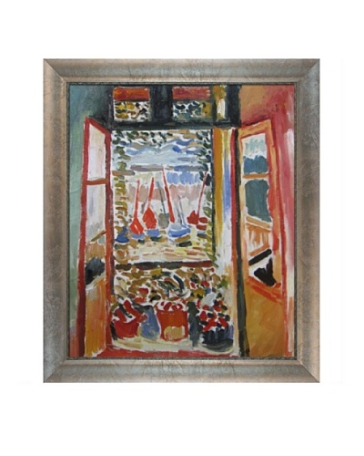 Open Window Collioure Framed Reproduction Oil Painting by Henri Matisse
