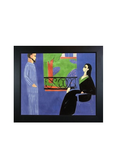 The Conversation Framed Reproduction Oil Painting by Henri Matisse
