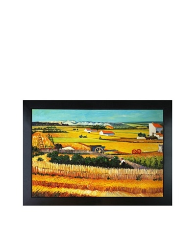 Vincent Van Gogh The Harvest Framed Oil Painting