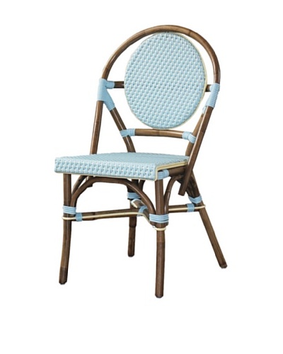 Padma's Plantation Paris Bistro Chair, Blue