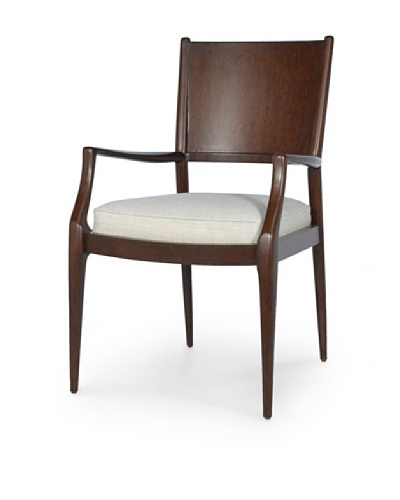 Palecek Arden Dining Arm Chair, Chestnut