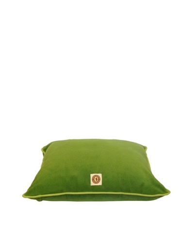House of Barker Eco-Fleece Bed, Green, Large