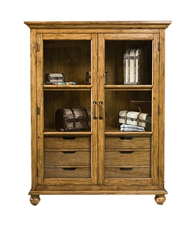 Panama Jack Coronado Display Case with Stained Drawer