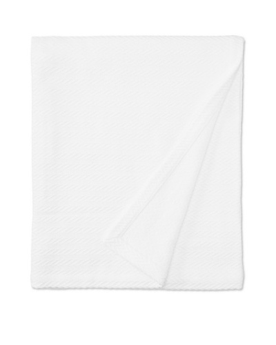 Peacock Alley Hampton Egyptian Cotton Blanket [White]