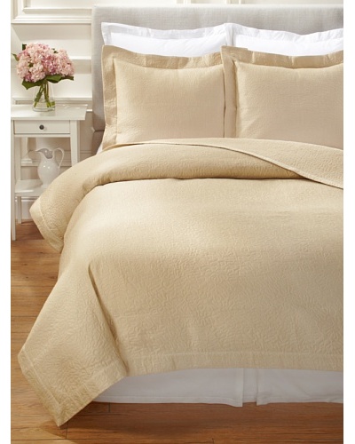 Peacock Alley Emilia Coverlet Set [Champagne]