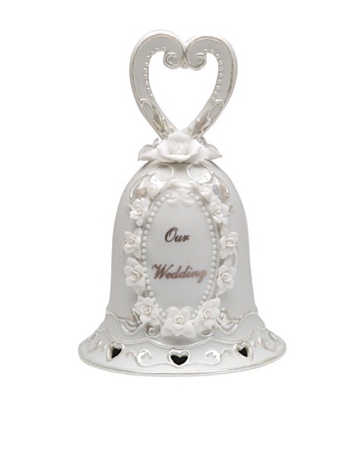Perfect Wedding Our Wedding Hand-Made Porcelain Bell