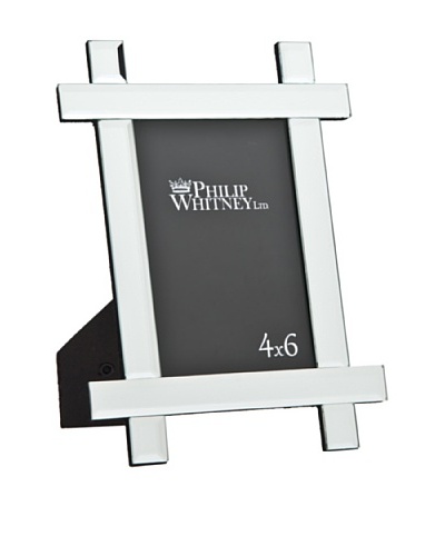 Philip Whitney Mirror Crisscross 4x6 Frame
