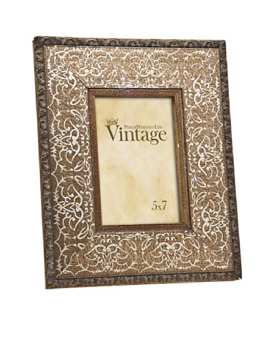Philip Whitney Vintage Gold Scroll Frame