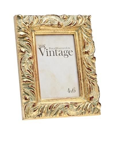 Philip Whitney Vintage Gold Leaf Frame