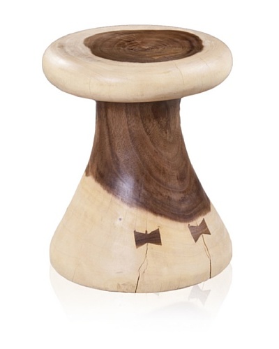 Phillips Collection Mushroom Stool, Brown
