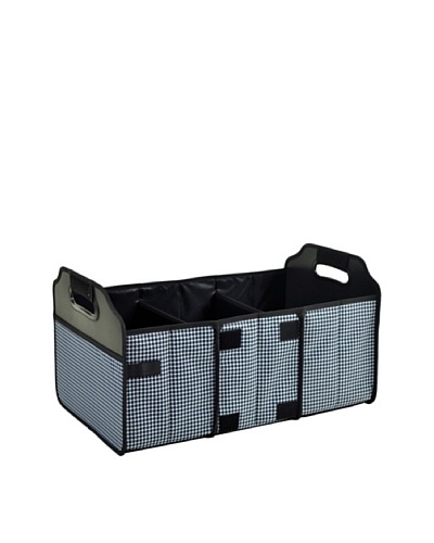 Picnic at Ascot Houndstooth Collapsible Trunk Organizer