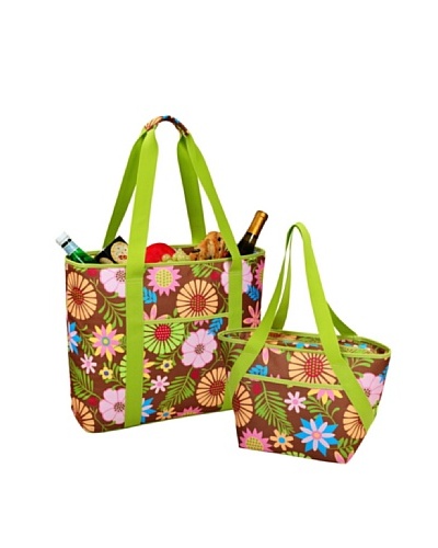 Picnic at Ascot Large & Small Insulated Cooler Tote Set [Floral]