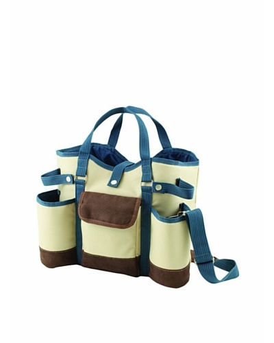 Picnic Time Wine Country Tote with Cheese Service & Corkscrew