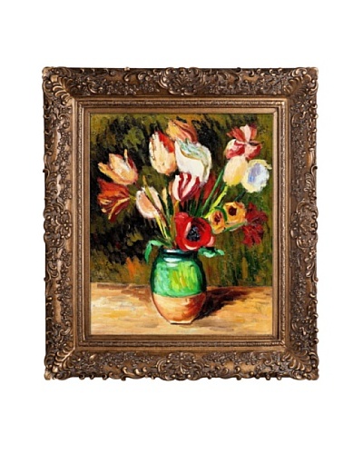 Pierre Auguste Renoir Tulips in a VaseAs You See