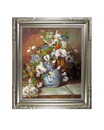 Pierre-Auguste Renoir Grande Vase Di Fiori Oil Painting
