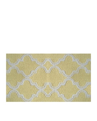 Pop Accents Jafar Rug [Yellow/White]