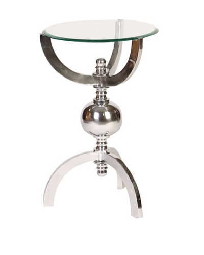 Prima Design Source Orb Table with Glass Top