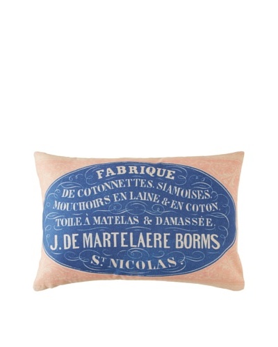 Prints Charming Soho Belgian Toile Martelaire Borms Pillow