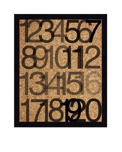 Numbers Corkboard