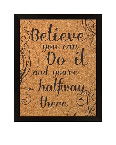 Believe Corkboard