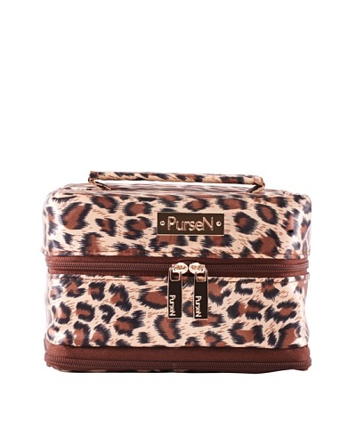 PurseN Large Jewelry Case, Leopard/BrownAs You See