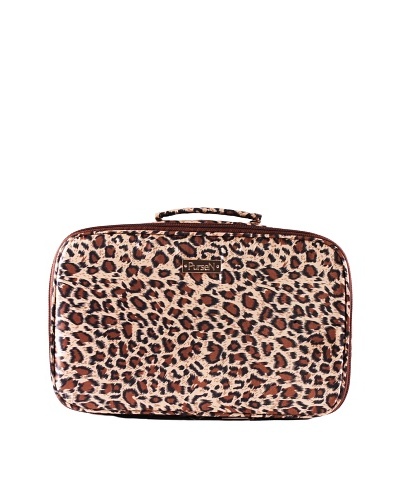 PurseN Amour Travel Toiletry Case, Leopard/BrownAs You See