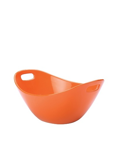 Rachael Ray Stoneware 15 Salad Bowl [Orange]