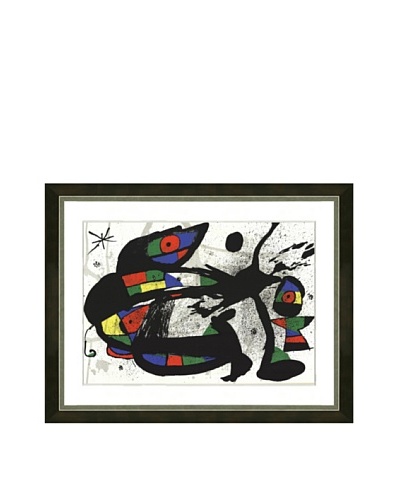Joan Miró: Original Lithograph, 1978