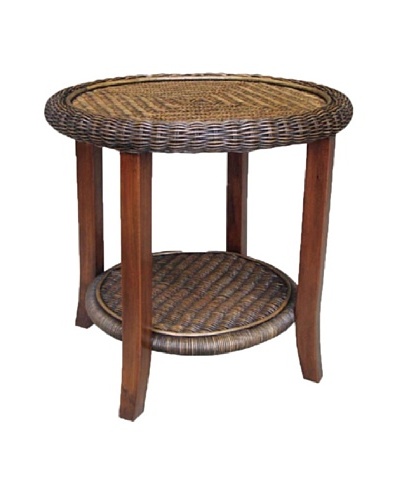 Rattan Living End Table, Natural