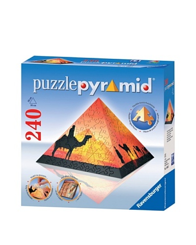 Ravensburger Sunset In The Desert 240 Piece Puzzle Pyramid
