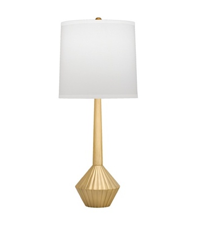 Remington Lamp Fluted Table Lamp [Satin Brass]