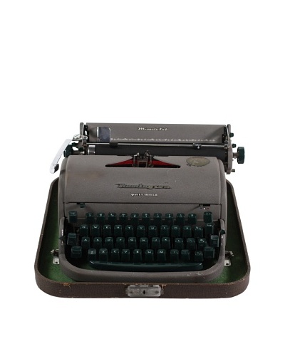 Remington Vintage Typewriter, Grey