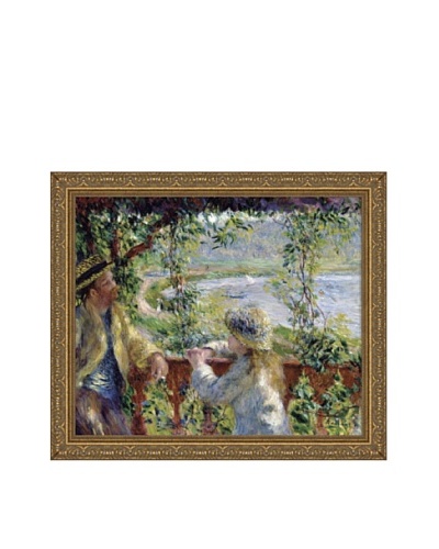 Pierre-Auguste Renoir By the Water, ca. 1880 Framed Canvas, 17 x 21
