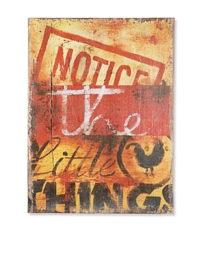 Rodney White Notice The Little Things Printed Art